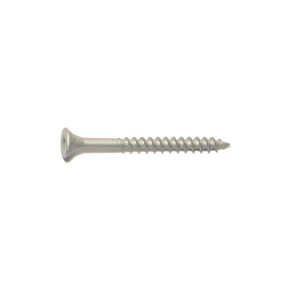 Buildright Deck Screw, #7 x 2 in, Steel, Flat Head, Square Drive, 3000 PK 09256 - main